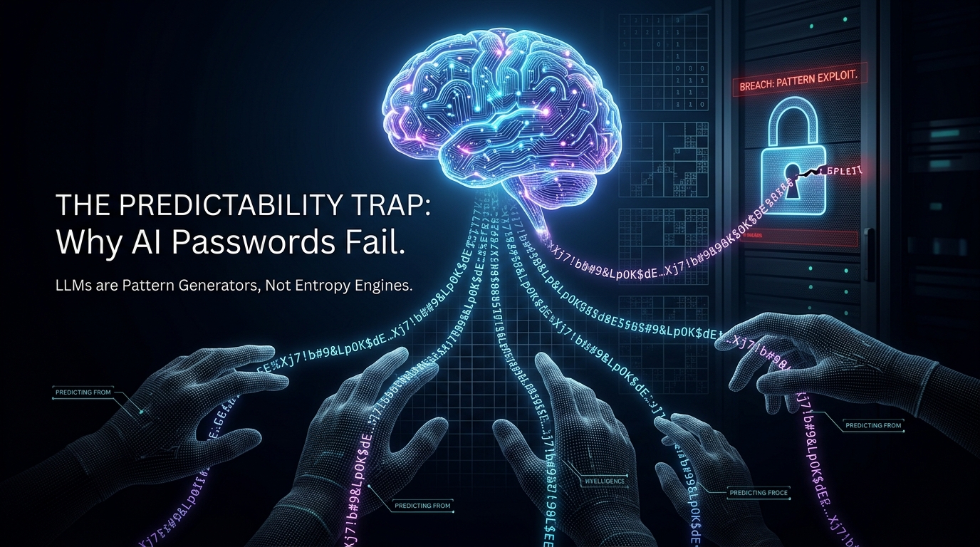 The Predictability Trap: Why AI-Generated Passwords are a New Breach Vector